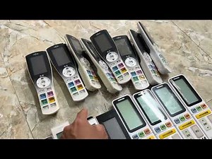 Remote control for Fujitsu, Panasonic, Mitsubishi, Daikin, Toshiba, Hitachi air conditioners.
