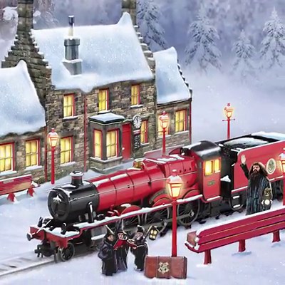 Bring the magical world of HARRY POTTER into your home with this sculpted village collection. http://bit.ly/2slMI5n | The Bradford Exchange