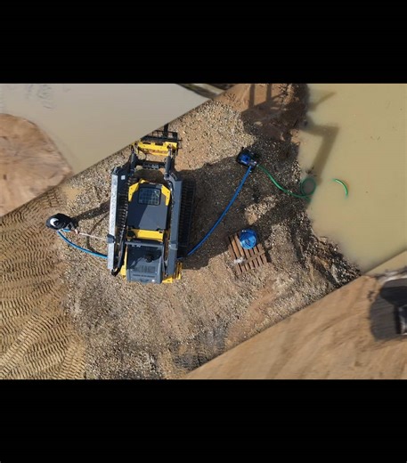 Crushed Asphalt for Efficient Equipment Wash Down