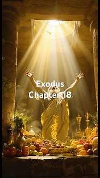 Exodus Chapter 18 - See What Happened When Jethro Met Moses! #scriptureexplained #biblestories
