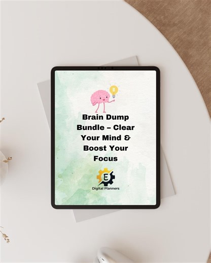 Editable ADHD Planner Bundle: Brain Dump, To-do List (instant Download PDF) - Etsy