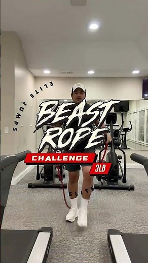 Beast Rope Challenge: 3lb Weighted Rope | Eduardo Fernandes | Elite Jumps