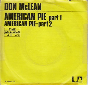 Don McLean - American Pie - Part 1 / American Pie - Part 2