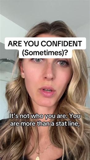 Does your confidence depend on how well you played that day?? #confidence #sportpsych #athletes #rooted #coaching