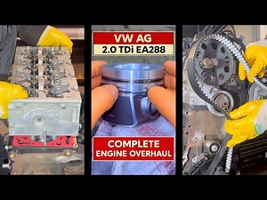 2.0 TDI EA288 Ful Rebuild: Part 2 - Assembly.