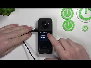 Insta 360 X3 - How To Change USB Mode