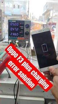⚡ Oppo F3 Plus Charging Error Solution | How to Fix Charging Paused Problem 🛠️#chargingerror #viral