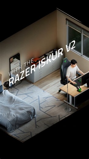 If your grind runs from sunrise queues to late-night ranked, the Razer Iskur V2 is the seat that keeps up. With adaptive 6D lumbar support and plush, dense cushioning, it’s designed for all-day comfort no matter how long you stay locked in. Find your comfort zone: https://rzr.to/iskurv2 | Razer