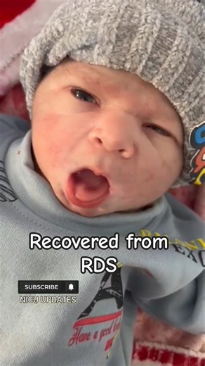Newborn Recovered from RDS — Discharge Day & Going Home
