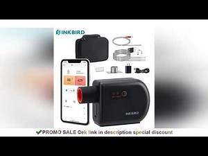INKBIRD Automatic Smoker Fan Controller ISC-027BW Wi-Fi Bluetooth BBQ Temperature Controller with 4