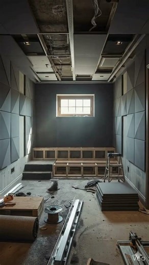 $0 to Luxury Home Theater 🔥 Unreal Before & After Transformation#shorts
