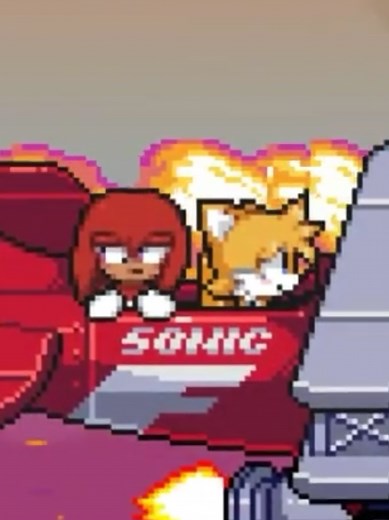 Sonic Pixel Animation Sneakpeek — Part 1 & 2 Coming