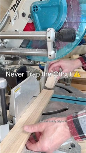 Never Trap the Offcut ⚠️
