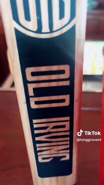 NEW ON DRAFT! OLD IRVING BERRY CUSHY SOUR!! Come onin an have a drink!! #tavern #longgroveillinois #villagetavern #restaurant #history #foryoupage #family #fyp