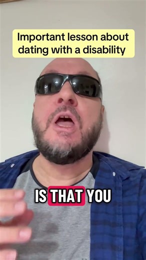 An important thing I've learned from dating with a disability ￼