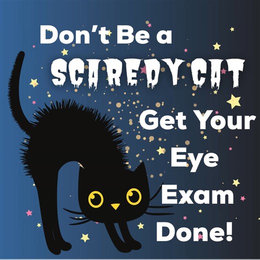 Eye exams are painless and quick, so there's no reason not to keep up on them regularly! 👓A comprehensive eye examination is NOT just about your possible need for glasses or contact lenses. 🧑‍⚕️Your Optometrist wants to make sure that the ONE pair of eyes you were born with stay healthy and working properly for as long as possible. 👀Regular eye exams also allow your Optometrist to monitor any changes to your eyes that may be early indicators of things like diabetes, macular degeneration, reti