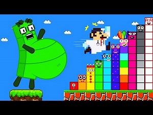 Dr.Mario vs The Biggest Sized Number Phase 300 in Maze Level Up | Game Animation