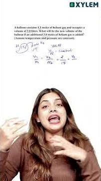 Plus One Chemistry Gas Laws: Numericals