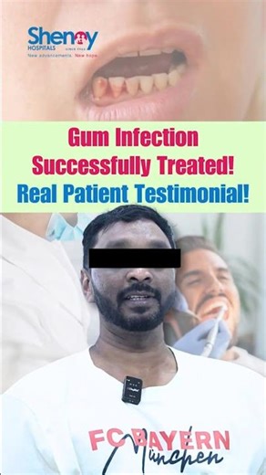 Gum Infection Treatment Success Story | Advanced Periodontitis Recovery! | Shenoy Hospitals