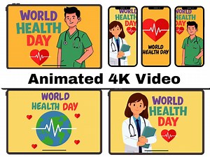 Animated Medical Motion Graphics Bundle | 4K Healthcare Video Loop (digital Download) - Etsy