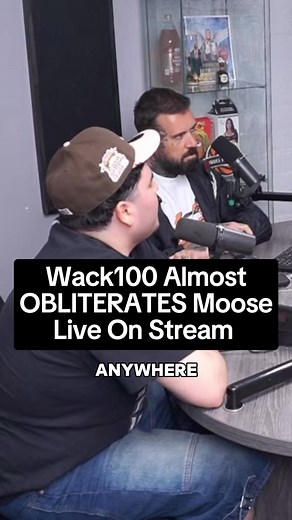 #Wack100 almost OBLITERATED Mooseman on stream. 😳 #nojumper #adam22 #fyp #foryou