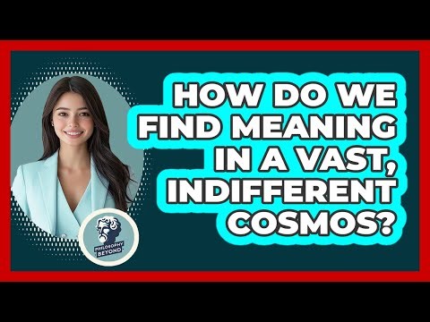 How Do We Find Meaning In A Vast, Indifferent Cosmos? - Philosophy Beyond