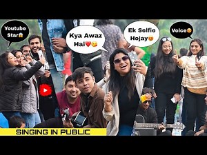Badly Singing Prank With Twist On Delhi Cute Girls | Shocking Public Reactions😱 | Jhopdi K