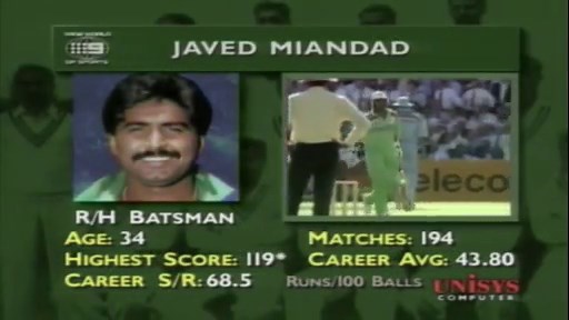 Pakistan v England 1992 World cup final Highlights