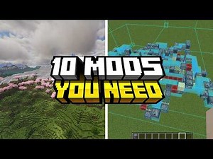 10 Minecraft Mods You Need For Your Survival world! - Java 1.21+