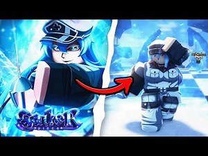 Becoming ESDEATH & OBTAINING HER ICE QUEEN SWORD In Roblox Sailor Piece