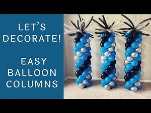DIY Balloon Columns Quick DIY Setup