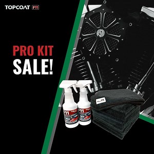 Our huge Pro Kit Sale is BACK! 🤙 Buy 1 bottle of F11 and get the 2ⁿᵈ bottle 50% off! PLUS 10 microfiber towels FREE! Grab this awesome deal while supplies last! 👉 https://topcoat.store/collections/f11-products/products/topcoat-f11-polish-sealer-pro-kit | MAXL