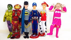 Baby girl dresses up as a superhero and saves dad 🙈🙈🙈 | Baby baby cartoon