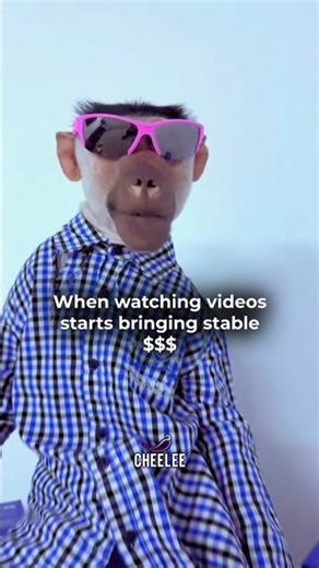 Watch videos and get cash! Download Cheelee via the link in bio 🔥