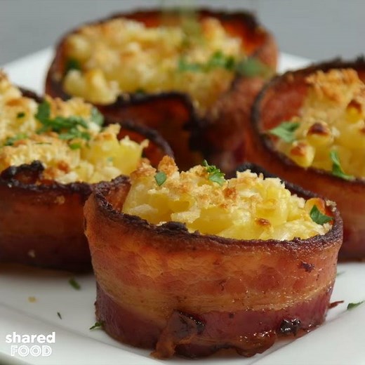 Bacon Mac & Cheese Bombs