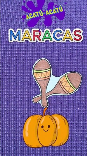 Maracas - Musical Instruments for Children #maracas #maraca #children #instruments #kids