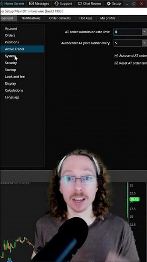 Fix Think Or Swim Delay Chart and Order Execution TOS