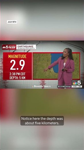 Lake Michigan earthquake shakes Chicago area