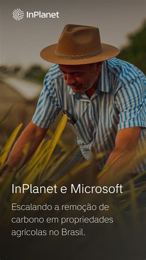 InPlanet Brasil on Instagram: "Desde o início, a InPlanet nasceu para escalar o intemperismo acelerado de rochas (ERW) com rigor científico, removendo carbono e regenerando solos tropicais. O acordo com a Microsoft, 28.500 toneladas de CO₂, marca o maior contrato de ERW no Brasil assinado pela empresa e fortalece nossa missão de validar e expandir a tecnologia em condições reais de campo. No vídeo, Niklas Kluger, Miguel Rodrigues e a Dra. Mariane Chiapini compartilham o que é preciso para transf
