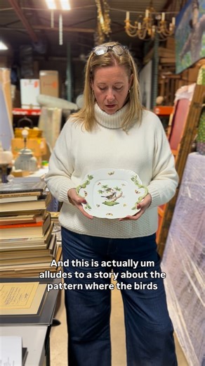 Black Rock Galleries on Instagram: "Pieces like this Rothschild Herend tray remind us that true value comes from understanding the story behind the porcelain 🤍 At BRG, that expertise, led by Christie, guides every auction long after a piece finds its next home. #blackrockgalleries #auctionexpertise #herendporcelain #antiqueeducation"