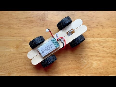 How to make a Very Simple Battery Car at Home - DIY Toy Ideas
