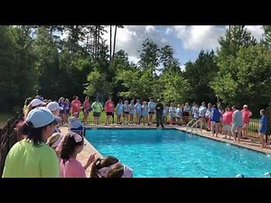 Girl Scout Camp Covington Swimming pool opens with a Splash!