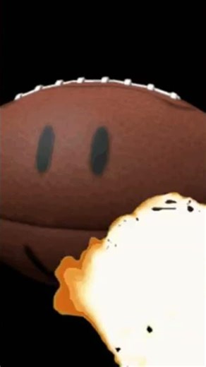 exploding Football 🫥 #football #nfl #sports