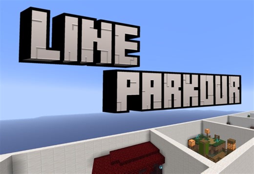 【我的世界跑酷】Line Parkour 轻松sub7min 路线演示