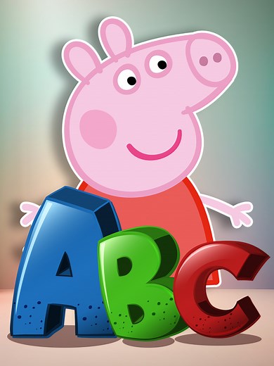 Learn the English Alphabet with Peppa Pig and Friends