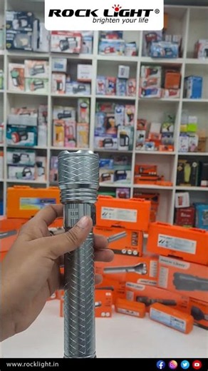 💡 Rocklight Metal Torch – Built for Every Challenge! 🔦