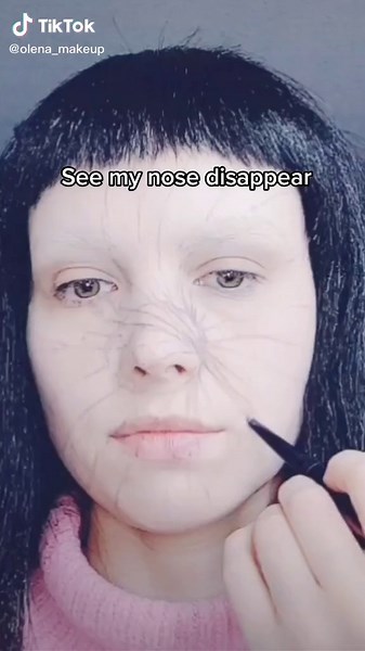 Mind-Blowing Optical Illusion Makeup Tutorial by Olenaa