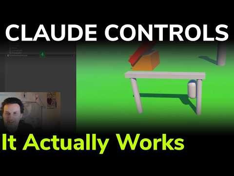 Claude Sonnet 4.6 Controls My Unity Game Engine (Insane)