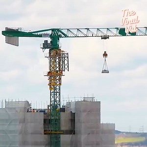 3.6K views · 25 reactions | How Tower Cranes Reach Their Full Height | The Viral Vid | Facebook