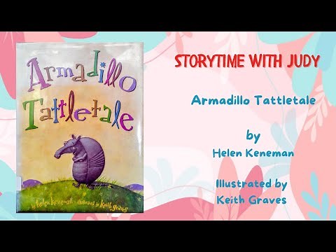 READ ALOUD Children's Book - Armadillo Tattletale